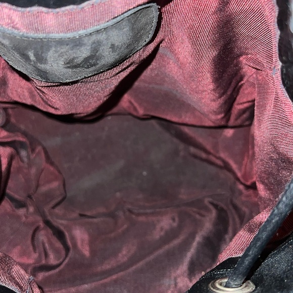 JOHNNY FARAH SATIN DRAWSTRING BAG/ VINTAGE - Picture 6 of 10